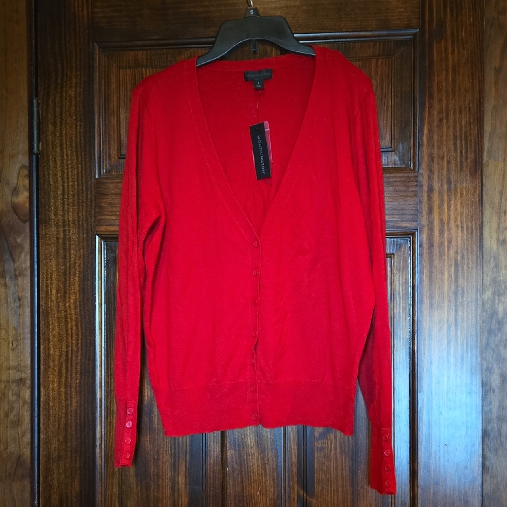 Worthington Red Women's Sweater